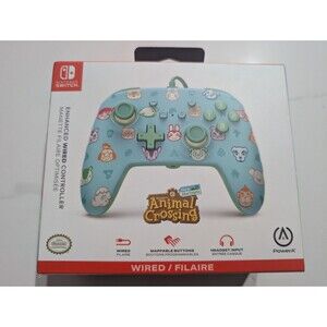 PowerA Animal Crossing New Horizons Enhanced Wired Controller Nintendo Switch